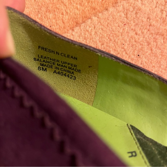 Gently Used Purple Suede Mary Jane Kitten Heels - Picture 8 of 8